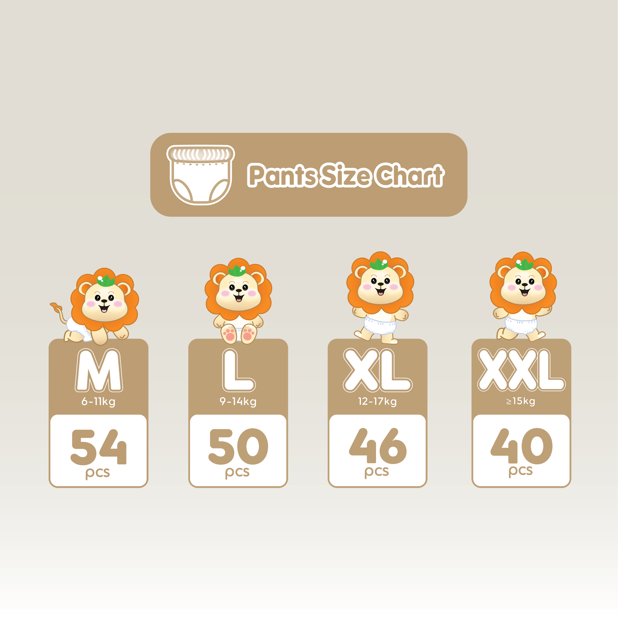 drBébee™ Royal Fit Pants Diapers Single Pack